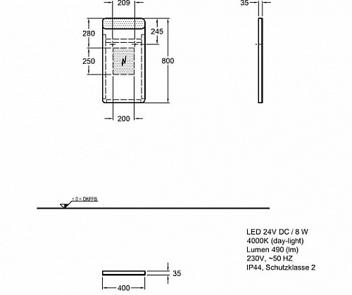 Зеркало Geberit it! 819240000 Зеркало Geberit it! 819240000