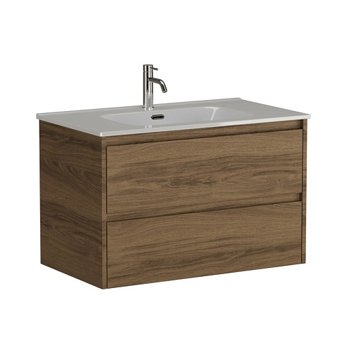 Тумба Sancos LB80ECH Libra под раковину 79х45 см, подвесная, дуб чарльстон купить недорого в интернет-магазине Керамос Тумба Sancos LB80ECH Libra под раковину 79х45 см, подвесная, дуб чарльстон купить недорого в интернет-магазине Керамос