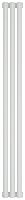 Радиатор Сунержа 12-0331-1203 Эстет-0 отопительный н/ж 1200х135 мм/ 3 секции, белый