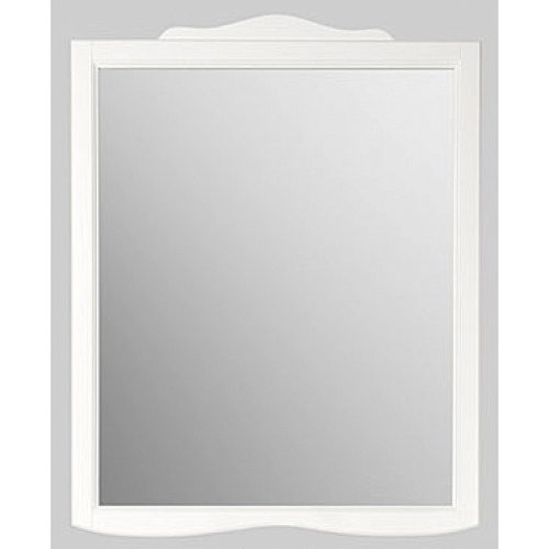 Зеркало 92*h116 см Tiffany World, 364, рама: дерево, отделка: белая структура,364 bianco decape купить недорого в интернет-магазине Керамос