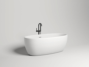 Ванна отдельностоящая Salini 100121M Luce, материал S-Stone, 170х85 см, белая