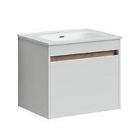 Тумба Sancos SM60W Smart под раковину 59х45 см, подвесная, белый глянец Тумба Sancos SM60W Smart под раковину 59х45 см, подвесная, белый глянец