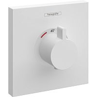 Hansgrohe 15760700  Select Highflow термостатический смеситель для душа (внешняя часть) матовый белый Hansgrohe 15760700  Select Highflow термостатический смеситель для душа (внешняя часть) матовый белый