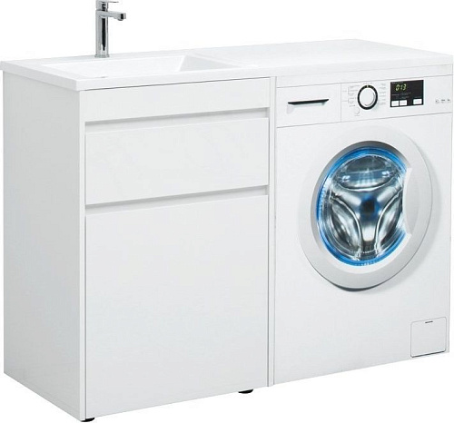 Тумба с раковиной Aquanet 00239300 Токио, 120х48 см, белая снят с производства