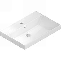 Раковина Kerama Marazzi CU.wb.70 Cubo подвесная/мебельная 70х48 см, белый глянец Раковина Kerama Marazzi CU.wb.70 Cubo подвесная/мебельная 70х48 см, белый глянец