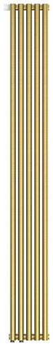 Радиатор Сунержа 051-0310-1805 Эстет-1 отопительный н/ж EU50 левый 1800х225 мм/ 5 секций, состаренная латунь