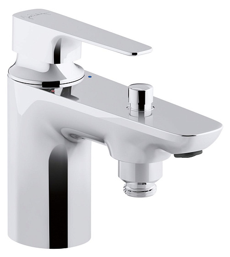 Смеситель Jacob Delafon E72321-CP Aleo+ для ванны, хром Смеситель Jacob Delafon E72321-CP Aleo+ для ванны, хром