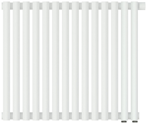 Радиатор Сунержа 30-0312-5014 Эстет-11 отопительный н/ж EU50 500х630 мм/ 14 секций, матовый белый