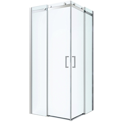 Душевой уголок Berges 061026 Gelios 80х80 см, профиль хром сильвер Душевой уголок Berges 061026 Gelios 80х80 см, профиль хром сильвер