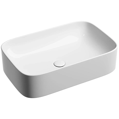 Умывальник Ceramica Nova CN6053 Element, чаша накладная 60.5х38 см, белый Умывальник Ceramica Nova CN6053 Element, чаша накладная 60.5х38 см, белый