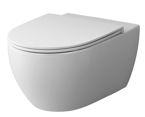 Чаша унитаза AM.PM C111700WH Awe подвесного, 37х57 см, белая Чаша унитаза AM.PM C111700WH Awe подвесного, 37х57 см, белая