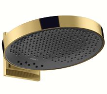 Hansgrohe 26234990  Rainfinity 360 3jet верхний душ с настенным держателем полир, золото