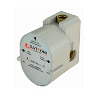 Монтажная коробка Gattoni SC0560000 GBOX универсальная под встраиваемый смеситель для душа с 1-м выходом, хром