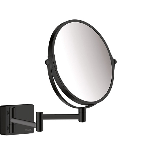 Hansgrohe Косметическое зеркало AddStoris Hansgrohe 41791670, матовый черный купить недорого в интернет-магазине Керамос