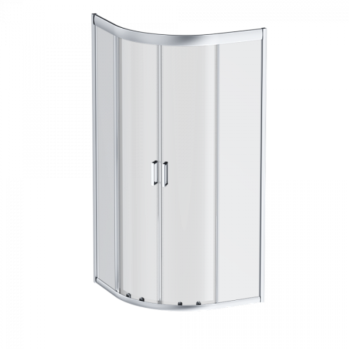 Душевое ограждение AM.PM W90G-401-090WT Gem, 90х90 см, прозрачное/матовое серебро Душевое ограждение AM.PM W90G-401-090WT Gem, 90х90 см, прозрачное/матовое серебро