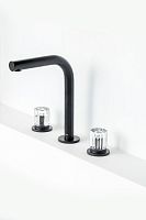 Смеситель на столешницу Boheme ELEGANTE 152-B-EL черный