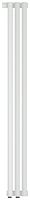 Радиатор Сунержа 30-0320-1203 Эстет-0 отопительный н/ж EU50 левый 1200х135 мм/ 3 секции, матовый белый
