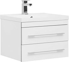 Тумба с раковиной Aquanet 00212878 Верона, 58х48 см, белая Тумба с раковиной Aquanet 00212878 Верона, 58х48 см, белая