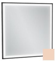 Зеркало Jacob Delafon EB1433-S09 Allure & Silhouette, 60 х 60 см, с подсветкой, рама телесный сатин