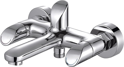 Смеситель для ванны и душа BelBagno TIARA TIA-VAS-CRM Смеситель для ванны и душа BelBagno TIARA TIA-VAS-CRM
