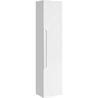 Шкаф-пенал Aqwella CUB0503W Cube подвесной 30х133 см, белый