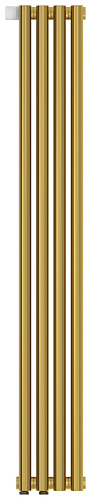 Радиатор Сунержа 03-0320-1204 Эстет-0 отопительный н/ж EU50 левый 1200х180 мм/ 4 секции, золото