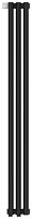 Радиатор Сунержа 15-0320-1203 Эстет-0 отопительный н/ж EU50 левый 1200х135 мм/ 3 секции, муар темный титан