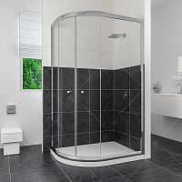 Душевой угол RGW CL-61 04096180-11 Classik ассиметричный 80х100х185 см, прозрачное стекло Душевой угол RGW CL-61 04096180-11 Classik ассиметричный 80х100х185 см, прозрачное стекло