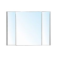 Зеркальный шкаф Azario CS00060476 Verona подвесной, с подсветкой, 98х75 см, белый