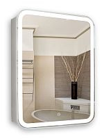 Зеркальный шкаф Azario LED-00002362 Фиджи подвесной, с подсветкой, 50х75 см, белый