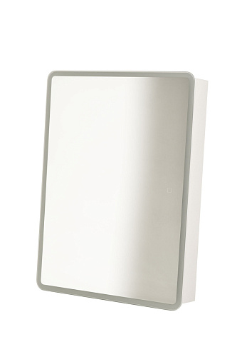 Зеркальный шкаф Sintesi SIN-SPEC-CORSO-60 CORSO с LED-подсветкой, 60х80 см, белый купить недорого в интернет-магазине Керамос