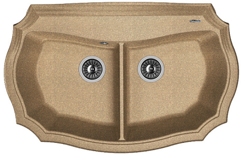 Мойка для кухни Florentina 20.365.F0870.105 Эмилия 87х55 см, коричневая Мойка для кухни Florentina 20.365.F0870.105 Эмилия 87х55 см, коричневая снят с производства