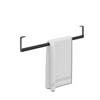 Держатель Kerama Marazzi LO.trl.70\BLK.M Logica для полотенец к раковинам Logica 70, черный матовый