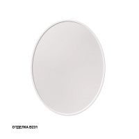 Зеркало Caprigo М-379-В231 Контур овальное 70х90 см, белый