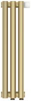 Радиатор Сунержа 022-0321-5003 Эстет-0 отопительный н/ж EU50 правый 500х135 мм/ 3 секции, матовая шампань