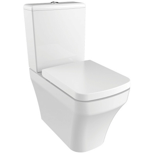 Чаша унитаза-компакт Creavit SO361-11CB00E-0000 Solo напольный 36х62 см, без бачка и сиденья, белый Чаша унитаза-компакт Creavit SO361-11CB00E-0000 Solo напольный 36х62 см, без бачка и сиденья, белый