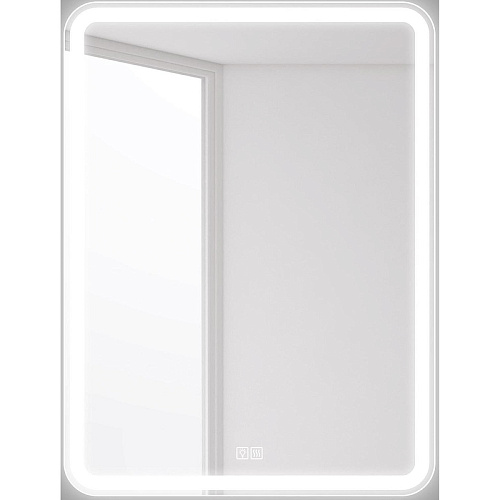 Зеркало Belbagno SPC-MAR-600-800-LED-TCH-WARM Marino, с подсветкой, 60х80 см купить недорого в интернет-магазине Керамос