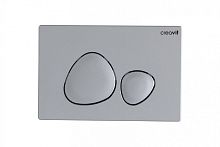 Панель смыва Creavit GP7002.00 Spa для унитаза, накладная, серый матовый