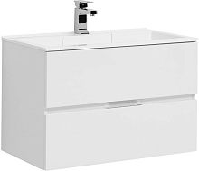 Тумба с раковиной Aquanet 00238368 Алвита, 79х45 см, белая Тумба с раковиной Aquanet 00238368 Алвита, 79х45 см, белая