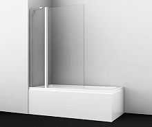 Шторка для ванны WasserKRAFT 48P02-110 Berkel 48P распашная, прозрачное стекло