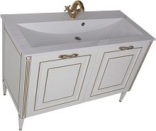 Тумба под раковину Aquanet 00186114 Паола напольная, 118х54 см, белая