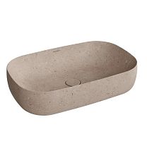 Раковина Kerama Marazzi MA.wb.65\STB Magica накладная 64х41 см, бежевый камень Раковина Kerama Marazzi MA.wb.65\STB Magica накладная 64х41 см, бежевый камень