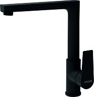 Смеситель Creavit SR8500S Sharp для кухни, высокий, черный матовый