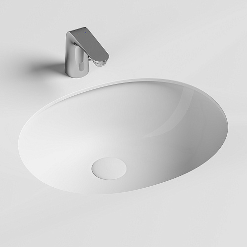 Умывальник Ceramica Nova CN6043 Element встраиваемый под столешницу 56х42 см, белый