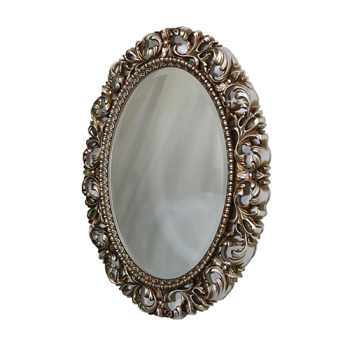 Зеркало Caprigo PL040-Antic CR в Багетной раме, 80х100 см, античное серебро купить недорого в интернет-магазине Керамос