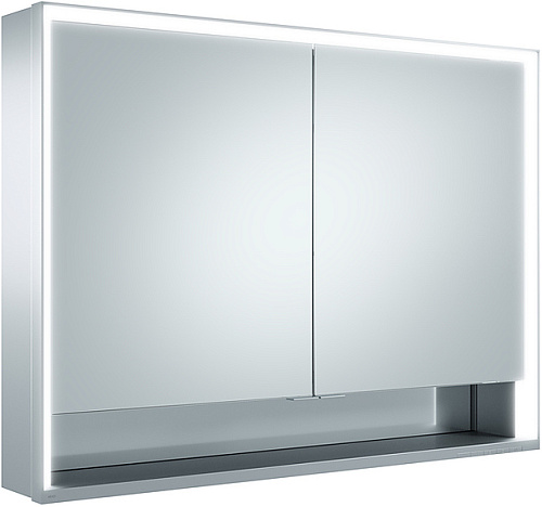 Зеркальный шкаф Keuco 14304171301 Royal Lumos 1000х735х165 мм, с подсветкой, для монтажа на стене