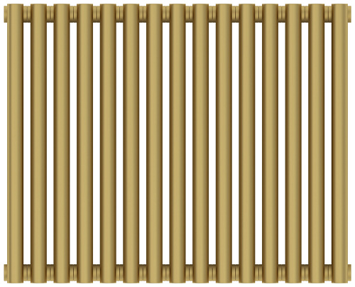 Радиатор Сунержа 032-0302-5015 Эстет-11 отопительный н/ж 500х675 мм/ 15 секций, матовое золото