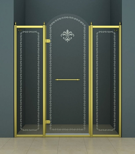 Душевая дверь в нишу Cezares RETRO-B-13-150-CP-G-L (RETRO-A-B-13-150-CP-G-L)