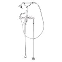 Cezares LORD-VDP-02 Напольный смеситель для ванны с ручным душем бронза, ручки бронза