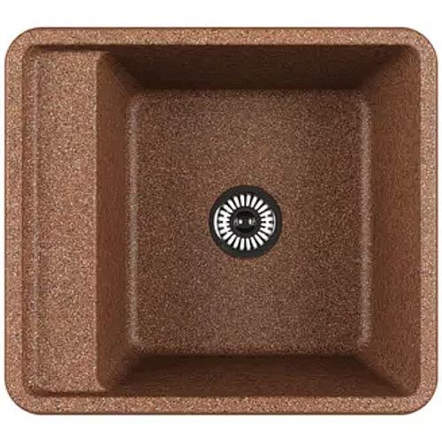 Мойка для кухни Акватон 1A724932BS270 Беллис 57х51 см, терракотовый Мойка для кухни Акватон 1A724932BS270 Беллис 57х51 см, терракотовый